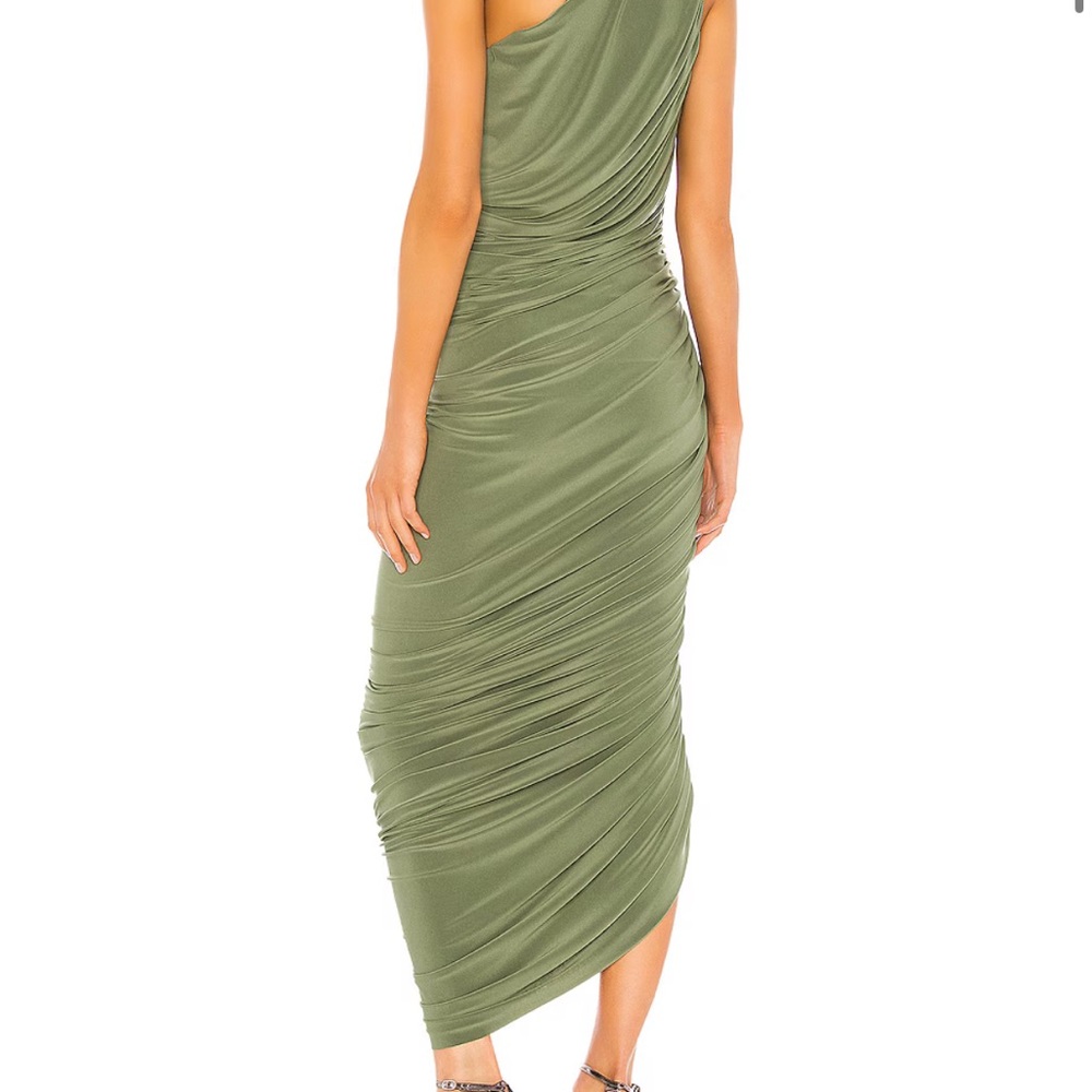 One-Shoulder Ruched Dress sz Small - Picture 3 of 5